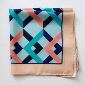 Jos. A. Bank Crisscross Pocket Square - peach